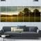 Designart - Beautiful Sunrise in the farm - Landscape Canvas Art Print